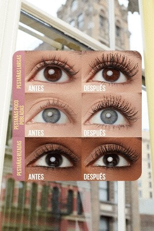 mascara de pestañas maybelline colossal bubble